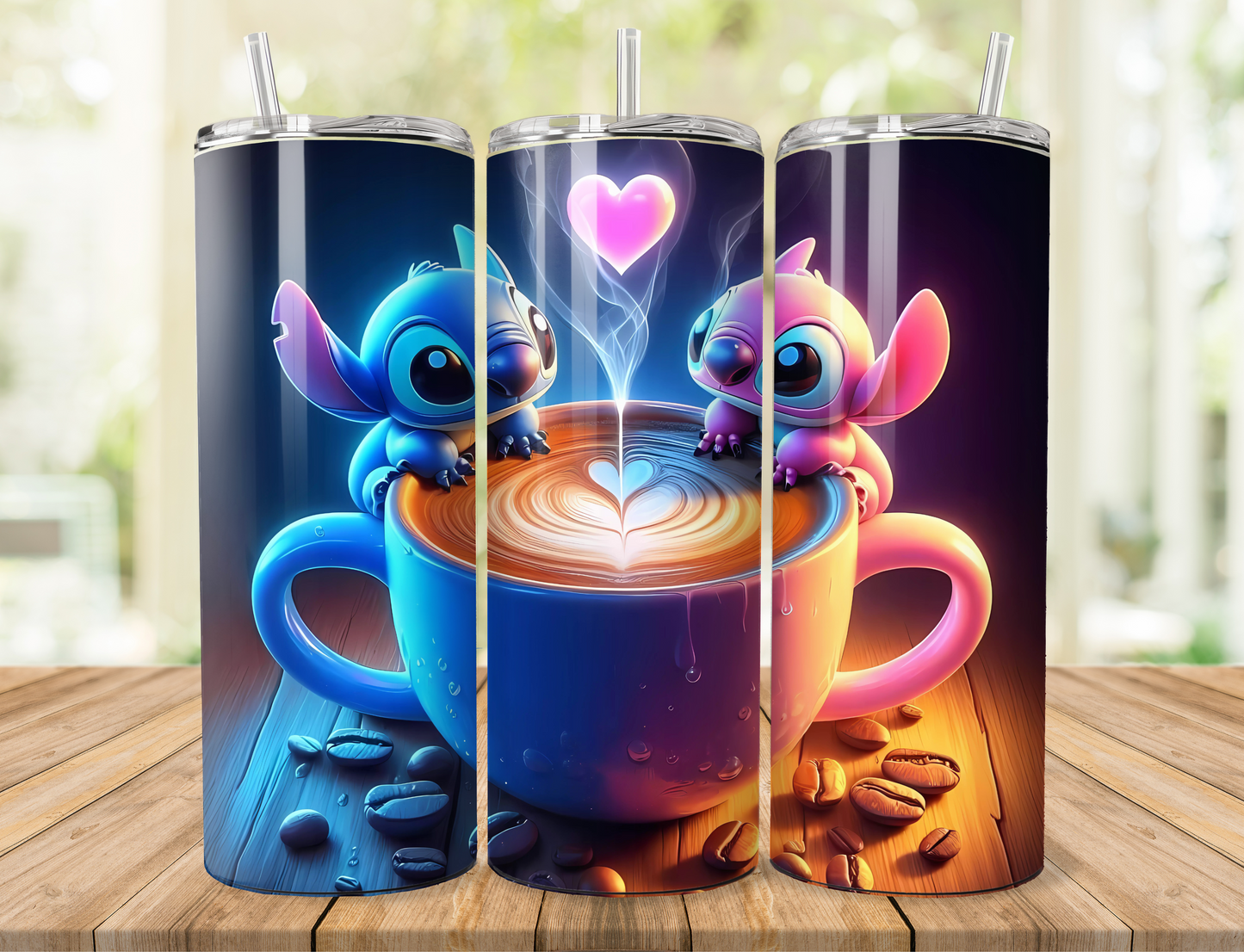 Stitch 20oz Tumbler - Multiple Design Options.