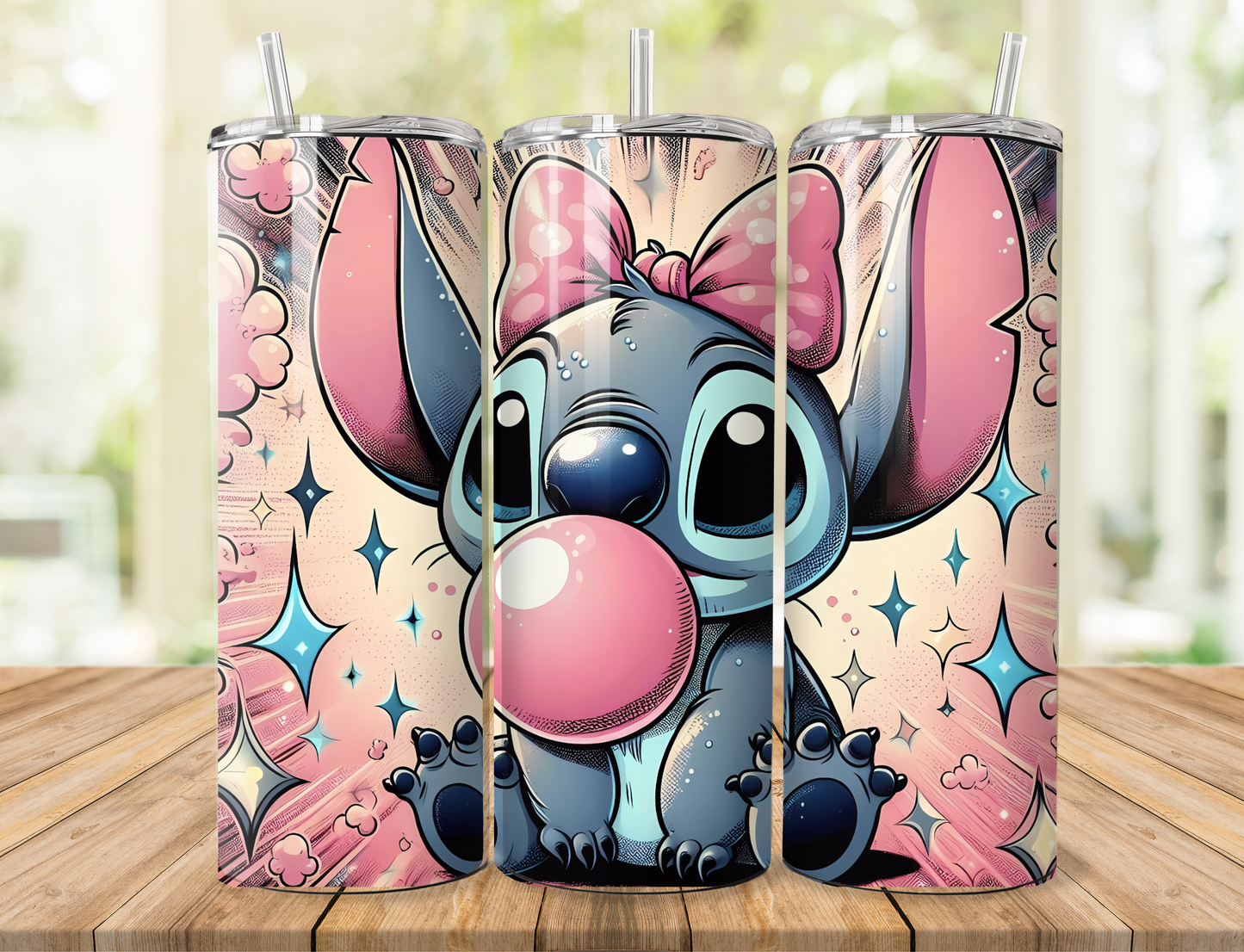 Stitch 20oz Tumbler - Multiple Design Options.