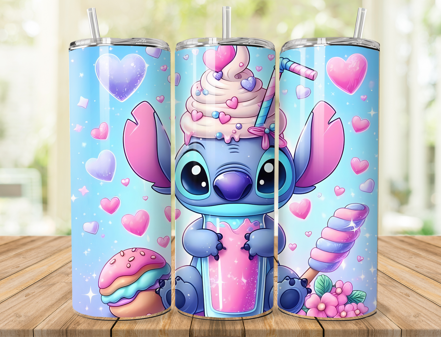 Stitch 20oz Tumbler - Multiple Design Options.