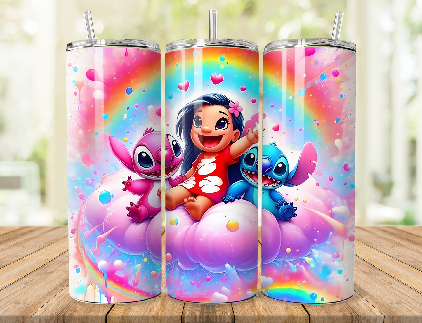 Stitch 20oz Tumbler - Multiple Design Options.
