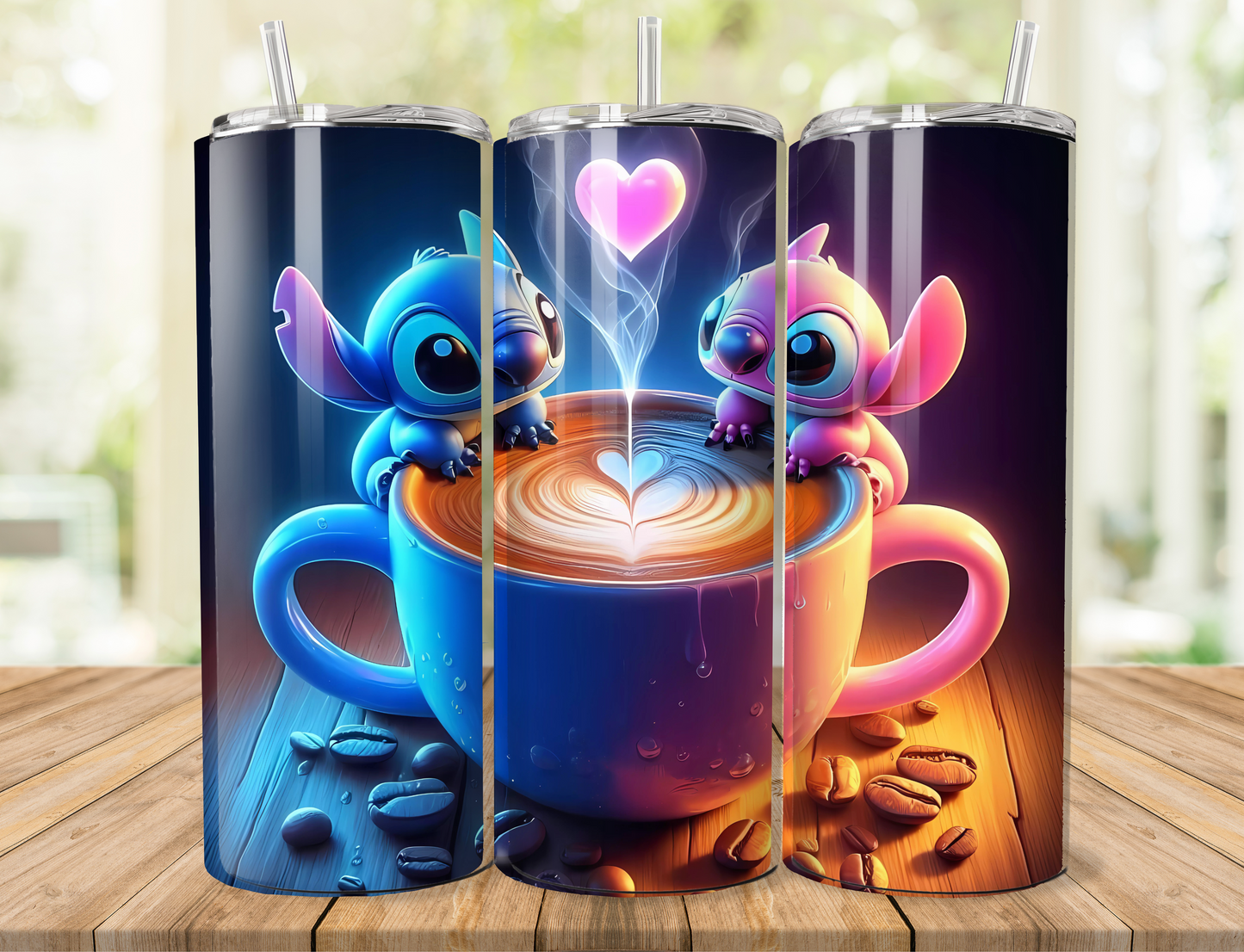 Stitch 20oz Tumbler - Multiple Design Options.