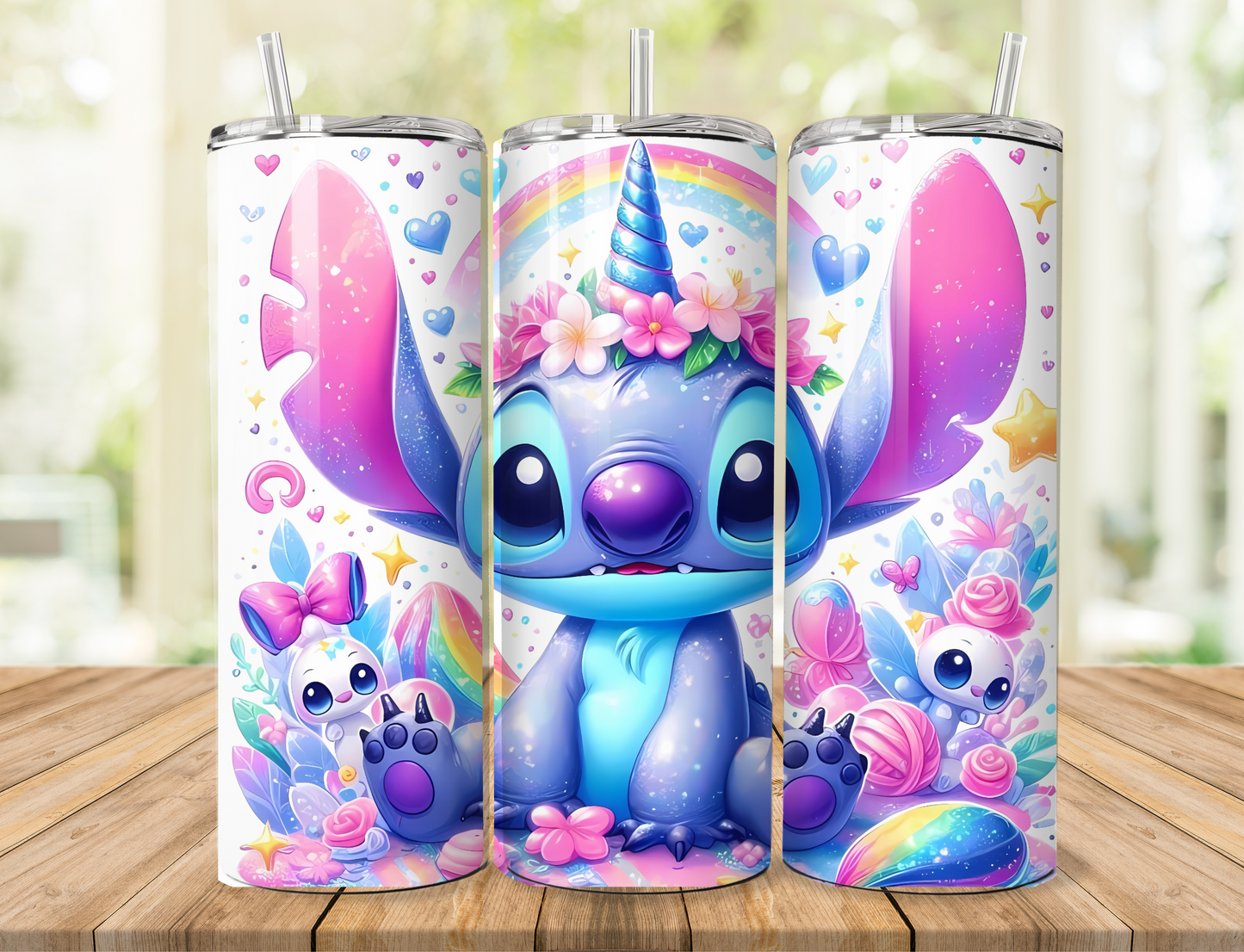 Stitch 20oz Tumbler - Multiple Design Options.