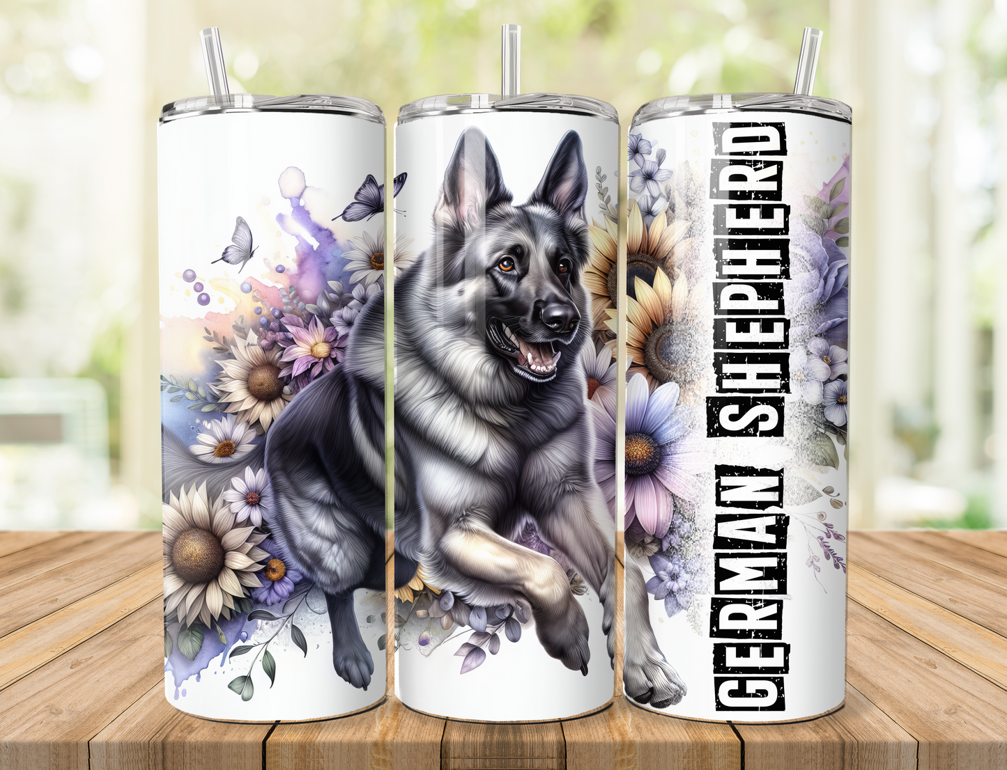 Dog 20oz Tumbler, multiple breed options.