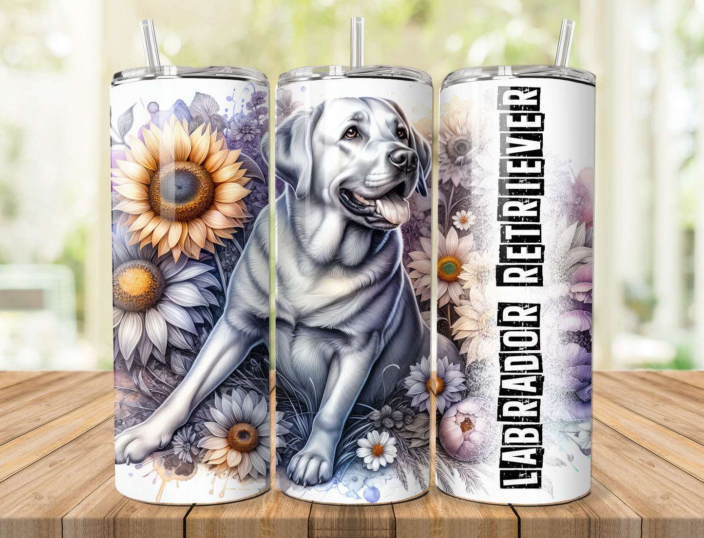 Dog 20oz Tumbler, multiple breed options.