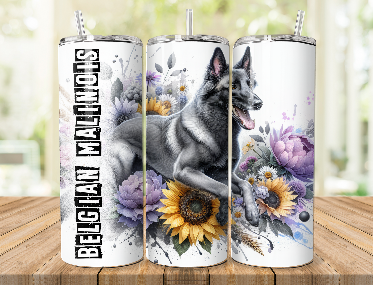 Dog 20oz Tumbler, multiple breed options.