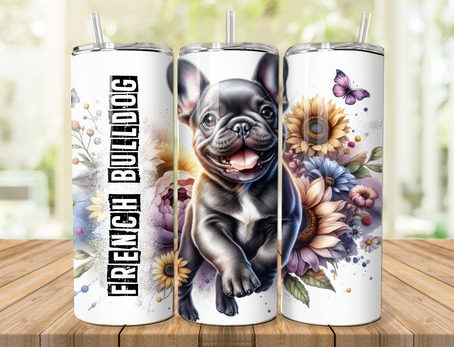 Dog 20oz Tumbler, multiple breed options.