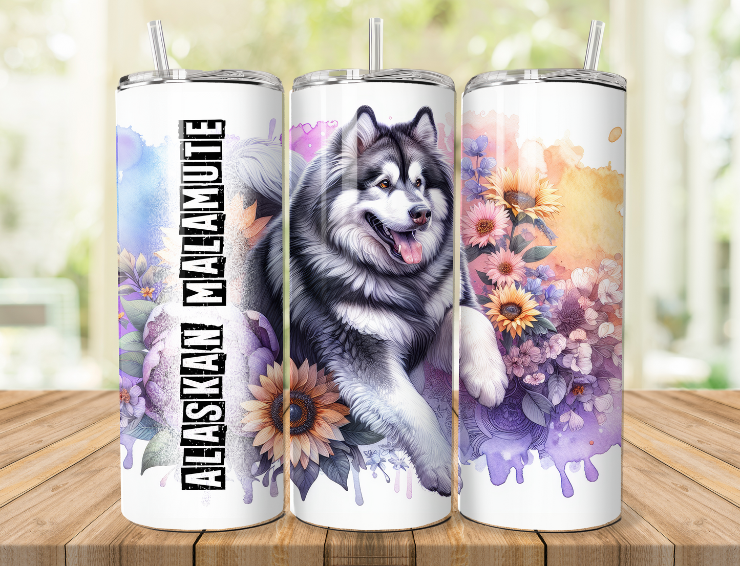 Dog 20oz Tumbler, multiple breed options.