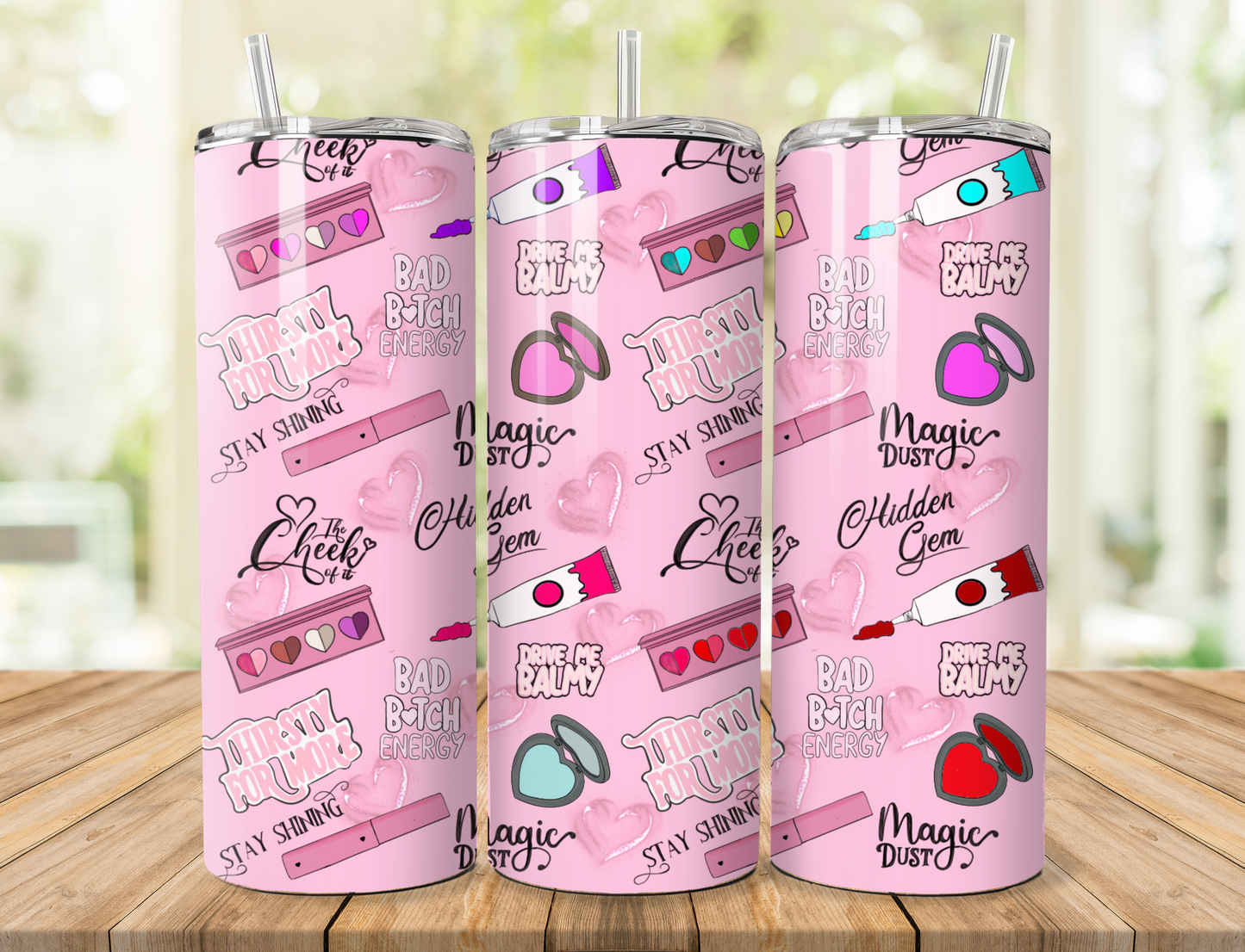 Make Up Tumbler 20oz