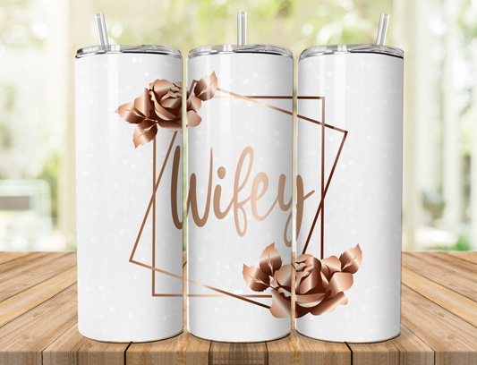 Wifey & Hubby Duo 20oz Tumbler Set